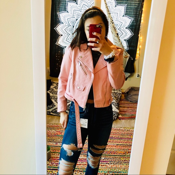 Zara Jackets & Blazers - 🌿 3/$25 Zara leather jacket